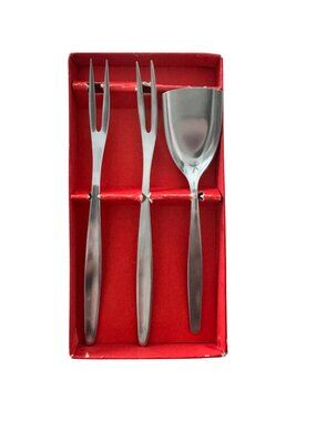 WMF Fraser's Cromargan Relish Trio Stainless Steel Utensil Set 8817 Germany MCM